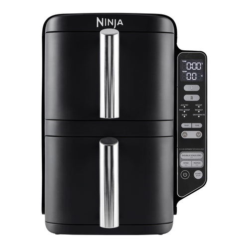 Ninja Double Stack Airfryer XXL – 7,6 Liter – doppelt gestapelte Schubladen – 6 Programme – inklusive 2 Grillroste – SL300EU
